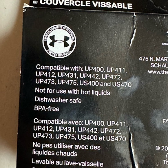 Under Armour replacement Classic Screw lid Fits hydration bottles - Picture 11 of 12